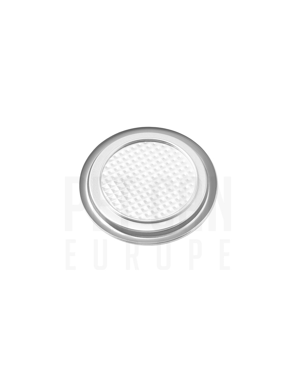 55 mm aluminium full open lid without pull ring, underside
