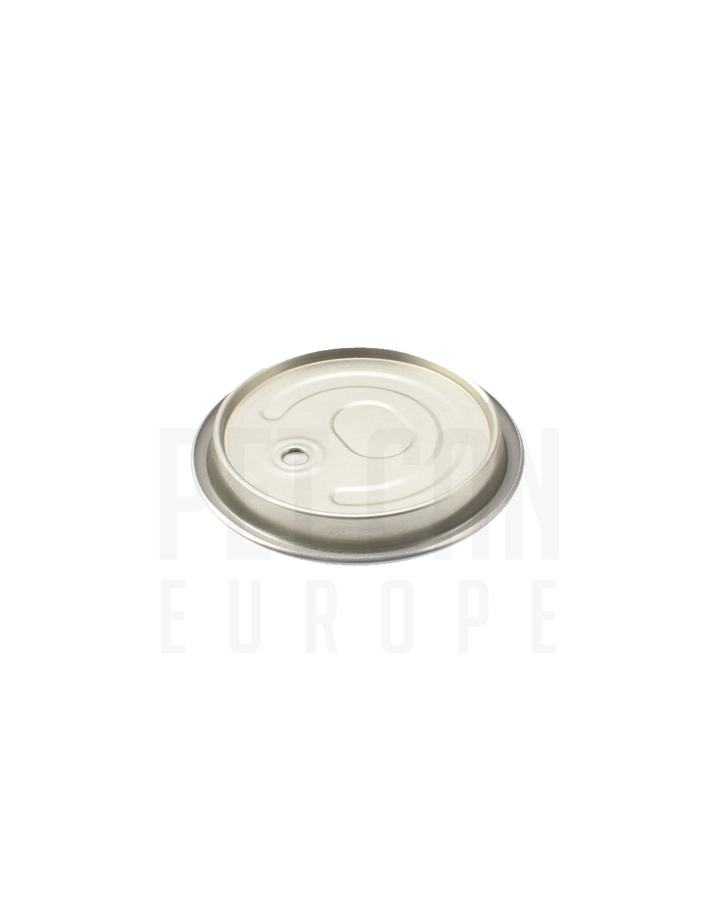 55 mm aluminium full open lid with pull ring, underside