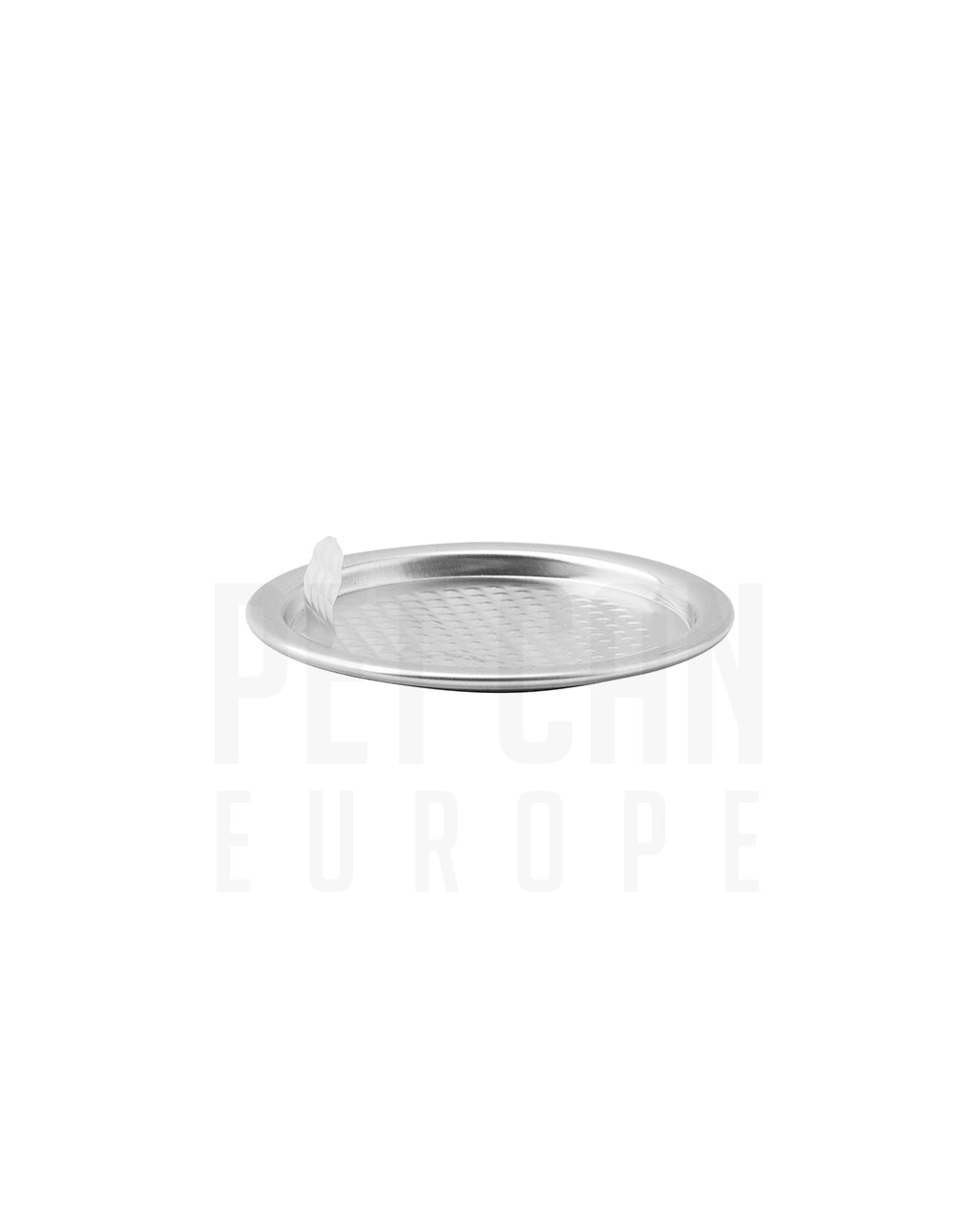 55 mm aluminium full open lid without pull ring, side view